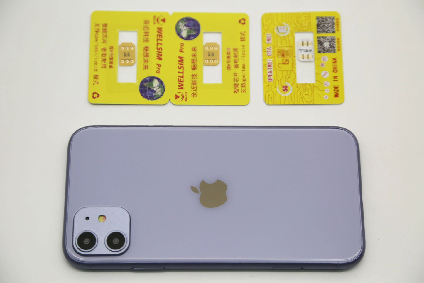 Latest Version Wellsim Pro Single Side Adhesive Universal Card Sticker For Iphone 6 To Iphone 15 Pro Max Stable Unlock Sticker