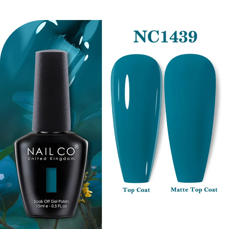 NAILCO Gel Nail Polish 15ml Nail Art Vernis Semi Permanent Soak off UV Gel Polish Gel Manicure Nail Varnish Nail Color Ongles