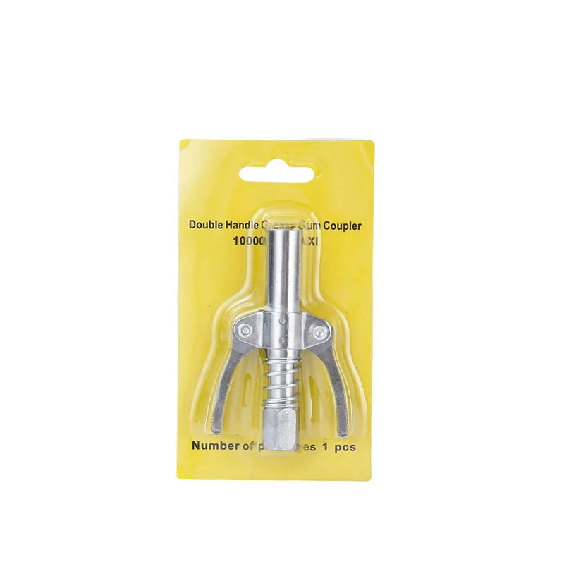 Lock Type Grease Nozzle Grease Gun Nozzle Head Manual Electropneumatic Grease Nozzle Coupler Flat Head Nozzle Accessories