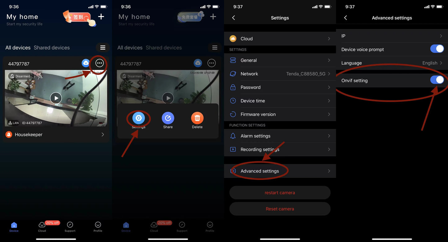 V380 Door Eye Hole Security 1080P HD  1.7mm Lens Wide Angle FishEye CCTV Network Mini Peephole Door WifI  Camera P2P ONVIF