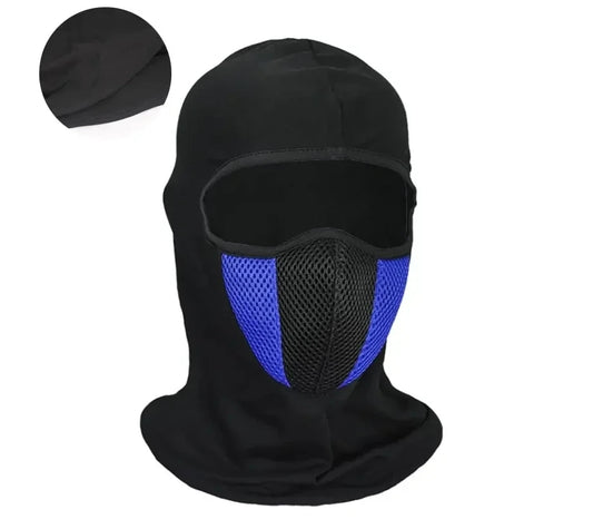 Splicing Four Seasons Cycling Mask Motorcycle Warm Head Cover Outdoor Ski Mask Plush Hat Filter Head Cover