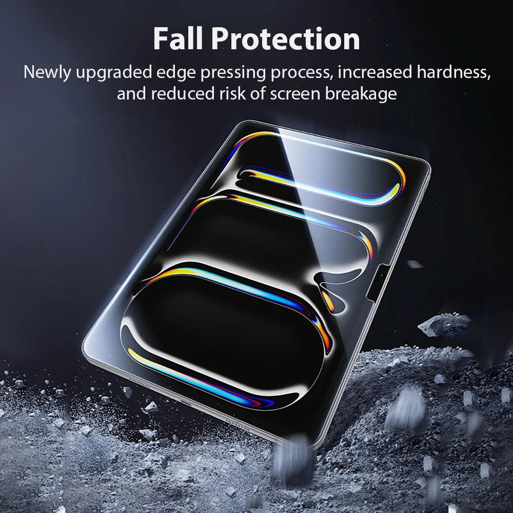 Tempered Glass Screen Protector For IPad Pro 12.9 12 9 11 13 inch 2024 Air 4 5 10th 7th 8th 9th Generation 10.2 Mini 6 9.7 Film