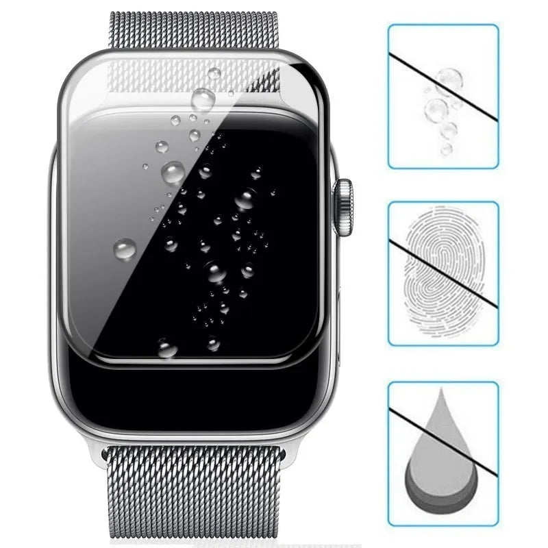 3D Film Screen Protector For Apple Watch ultra 49mm Serie 7/8 41mm 45mm 42/38mm (Not Tempered Glass) iwatch 6 5 4 3 Se 40mm 44mm
