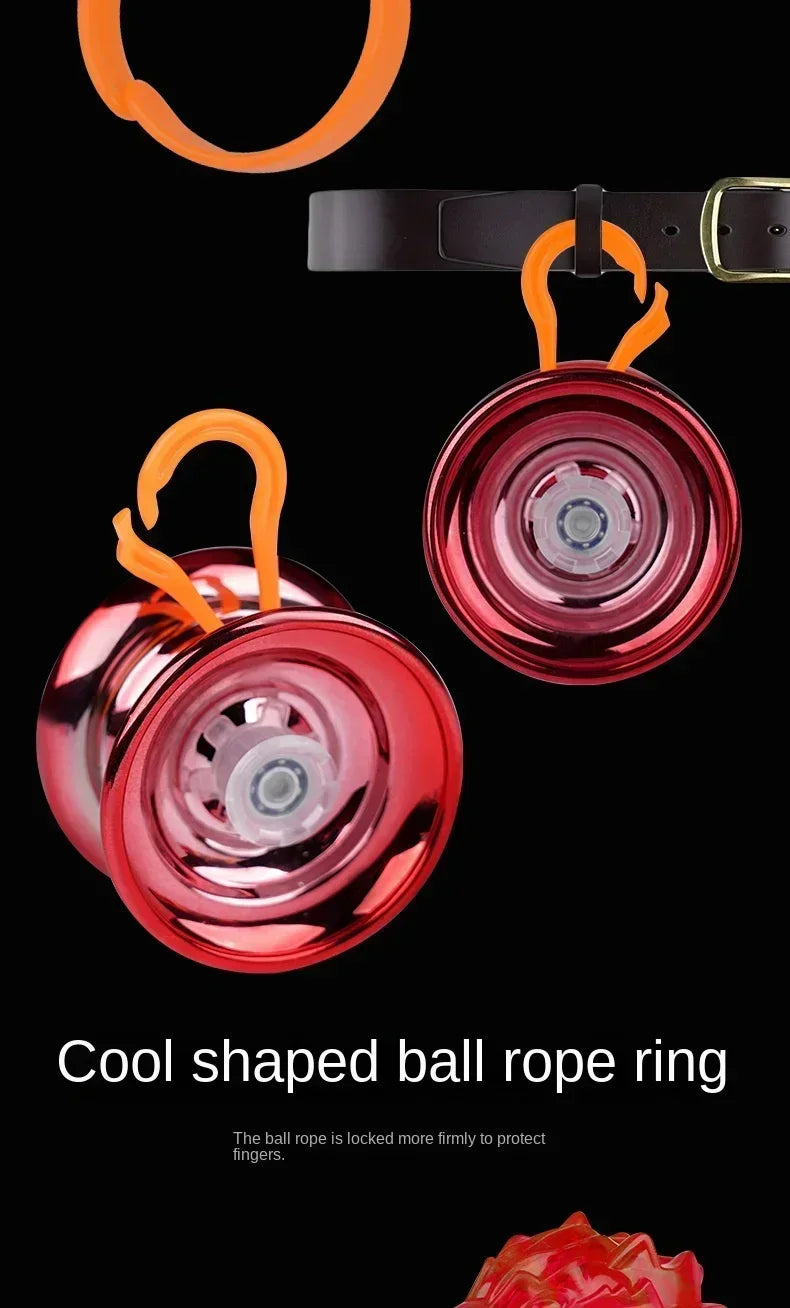 Professional Aluminum Metal Yoyo for Kids and Beginners. Metal Yo YOS for Kids and Adults with Yo Yo Accessories