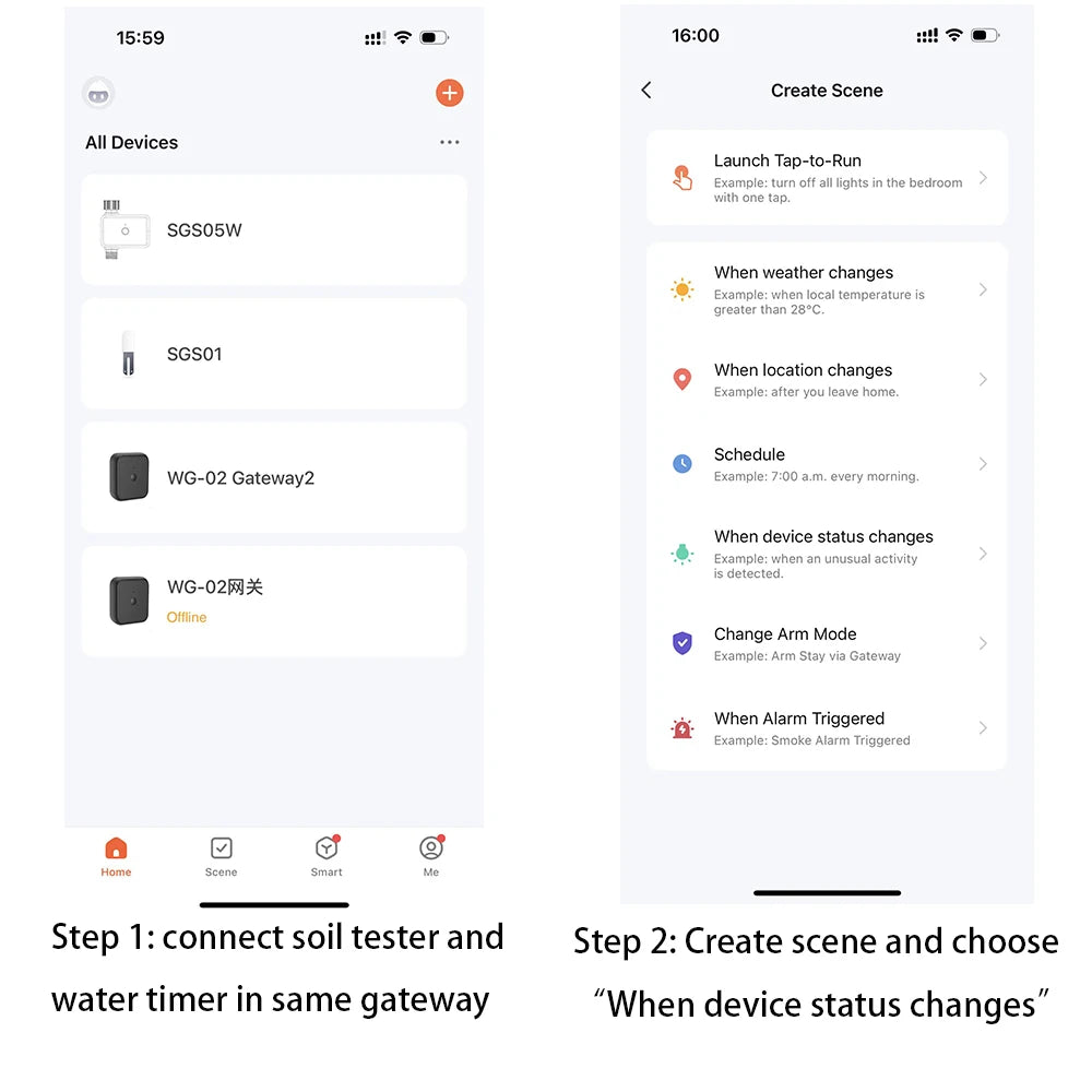 Tuya/Zigbee Smart Soil Tester Wifi Humidity Temperature Moisture Sensor Mobile phone APP Real Time Monitor for Plant Garden