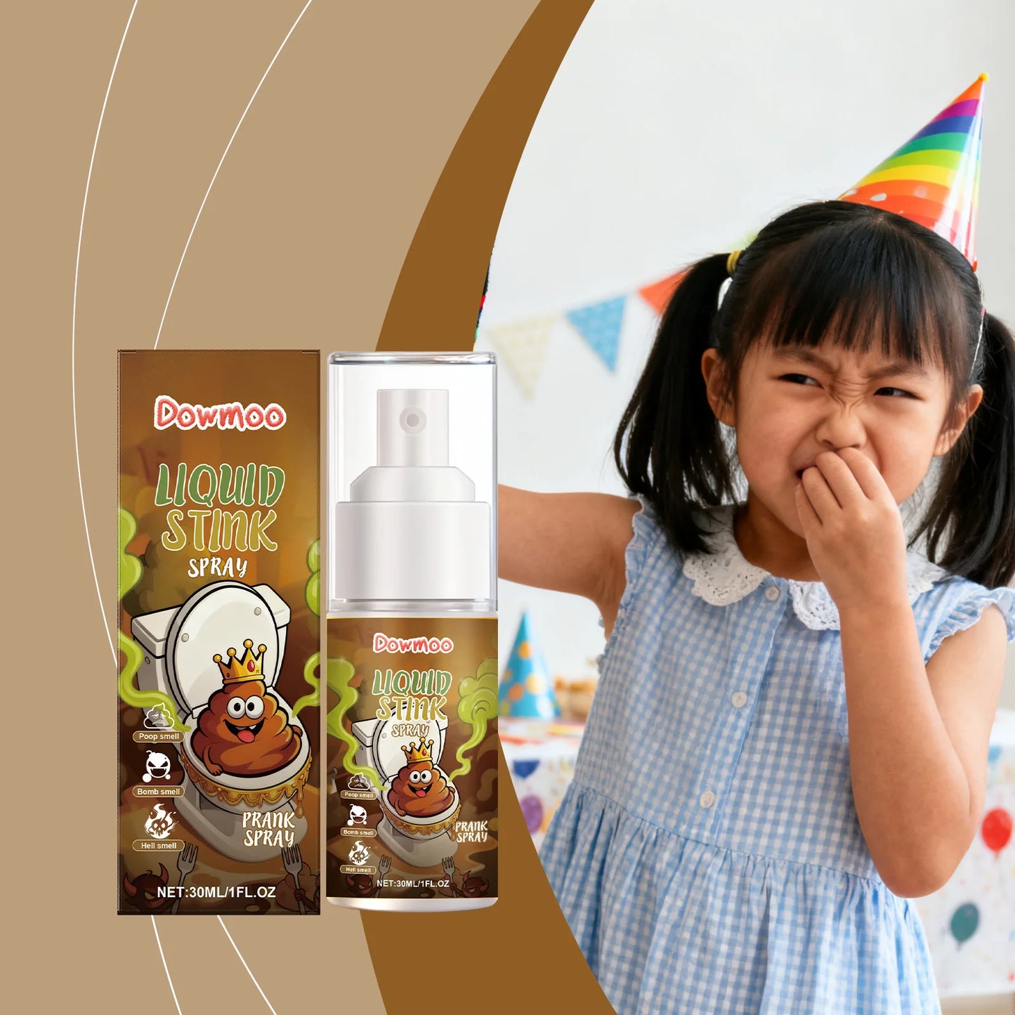Stink Spray Quickly Give off Strong Odor Create Entertainment Atmosphere Fun Prank Party Exclusive Prop Spoof Stink Liquid Spray