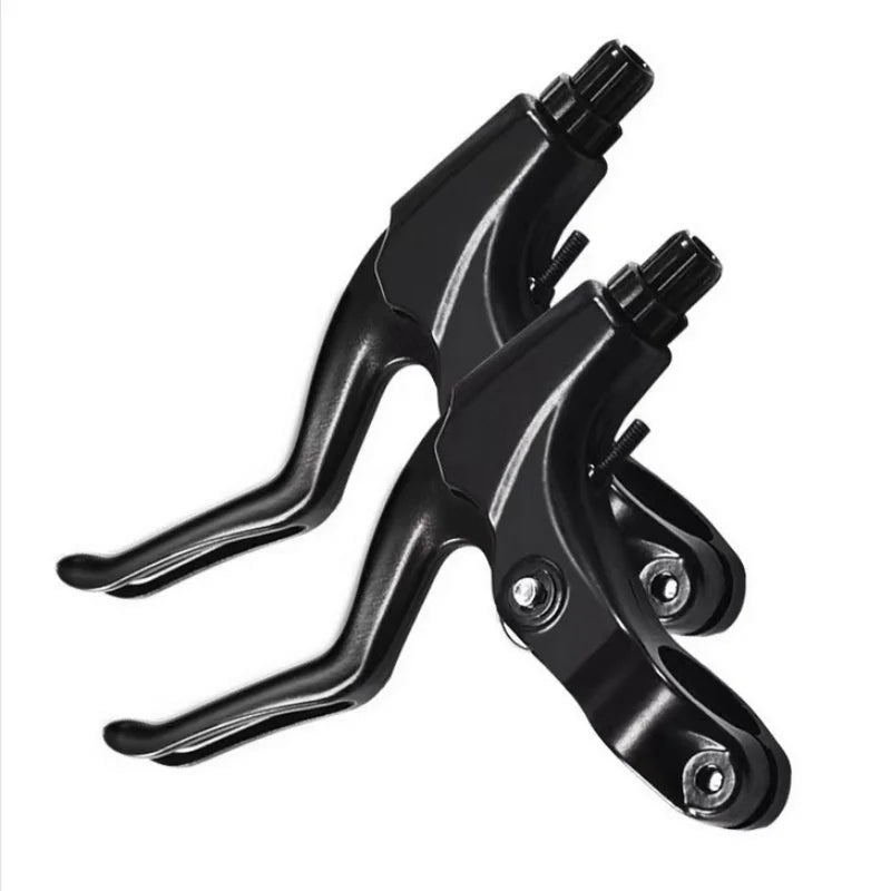1Pairs Aluminum Alloy Bicycle Brake Handle Fit 22.2mm Handlebars Ultralight Cycling Brake Levers V-Brake Universal