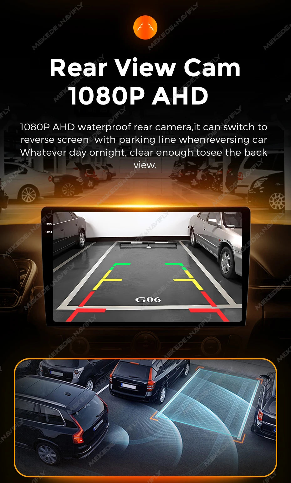 NaviFly 9 10 inch 1280*720 Car Multimedia Video Player Universal Stereo Radio GPS For Volkswagen Nissan Hyundai Kia Toyota