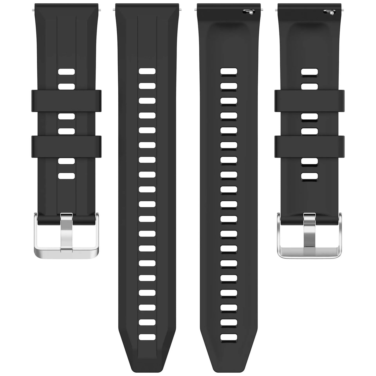 Official 22mm Strap For HUAWEI WATCH GT 6 5 4 46mm/Watch 4 5 Pro/WATCH GT 6 5 3 2 Pro 46 mm Composite Silicone Band Bracelet