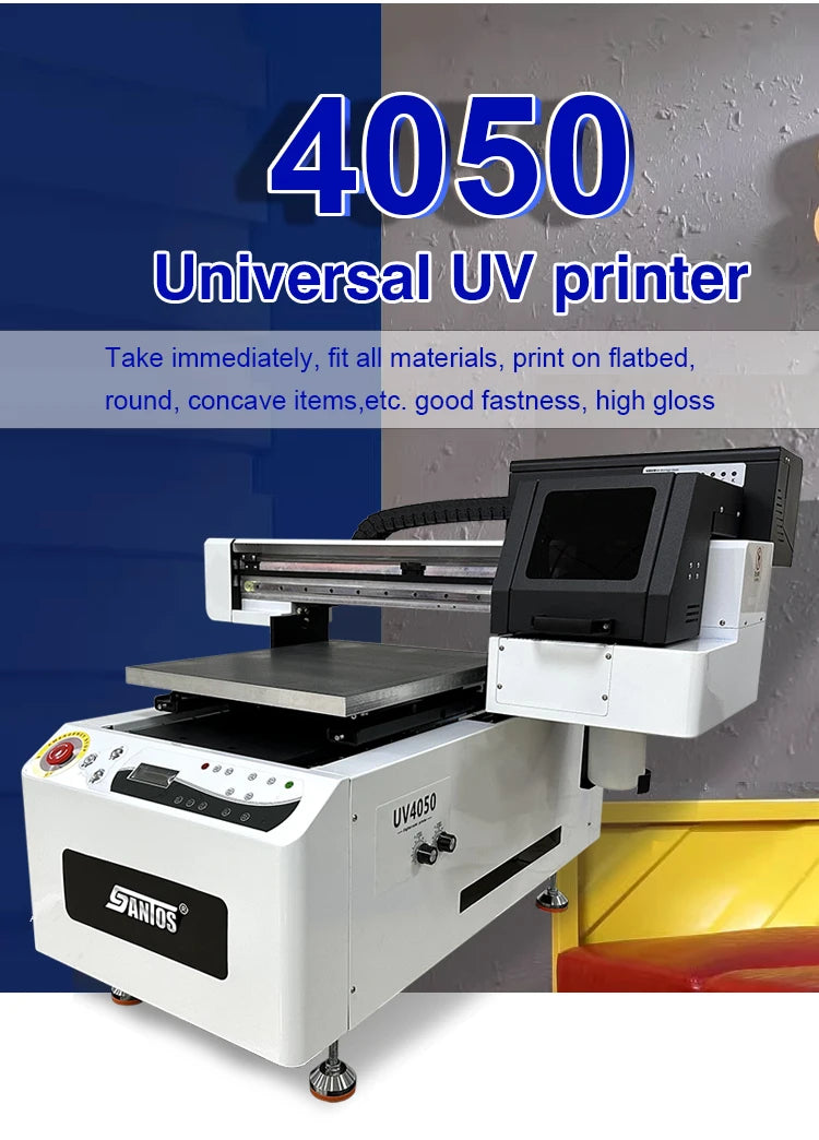 Best factory selling 4050 UV printer low price high quality directly UV flatbed printing phone cases