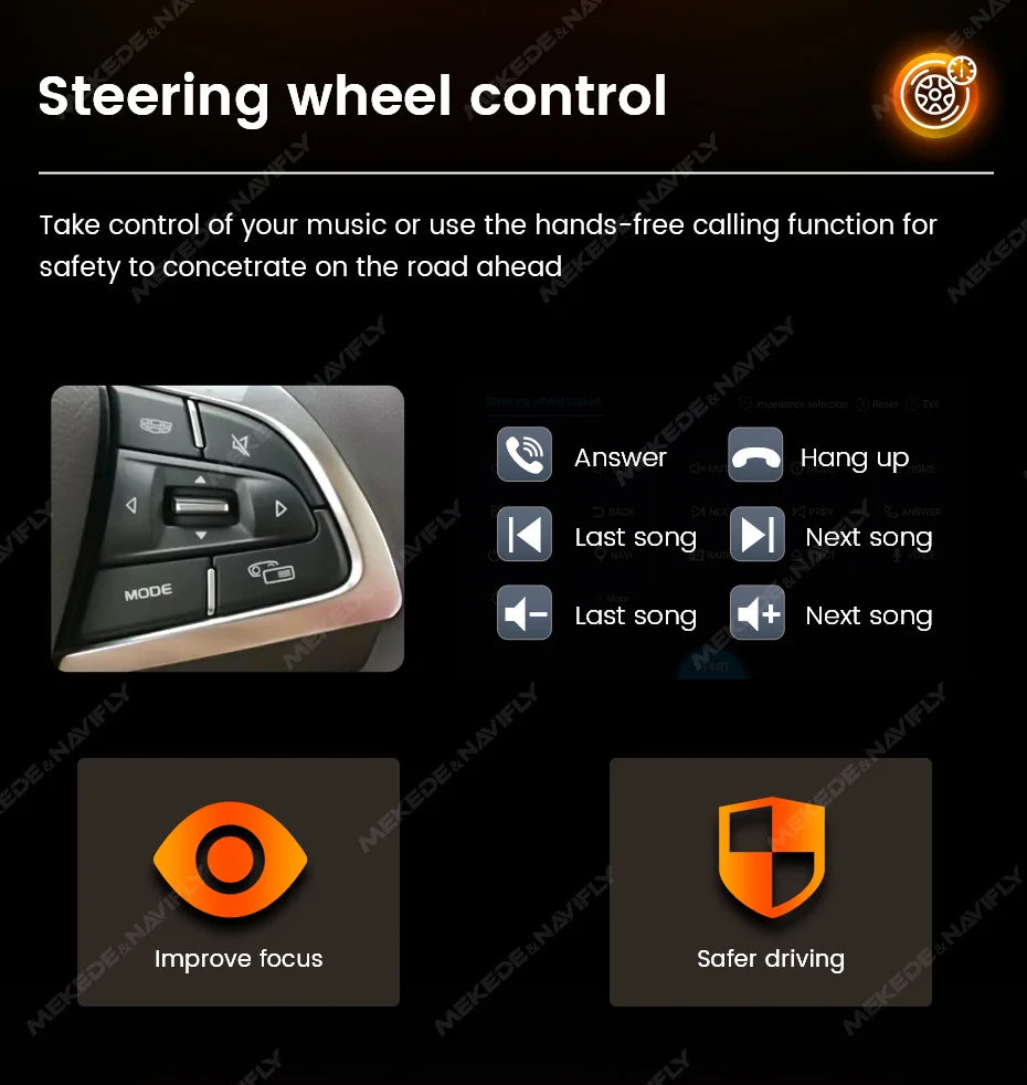 7 inch HD Touch Screen Universal Car Radio MP5 Multimedia Video Player Support BT SWC TF Camera FM radio MirrorLink carplay