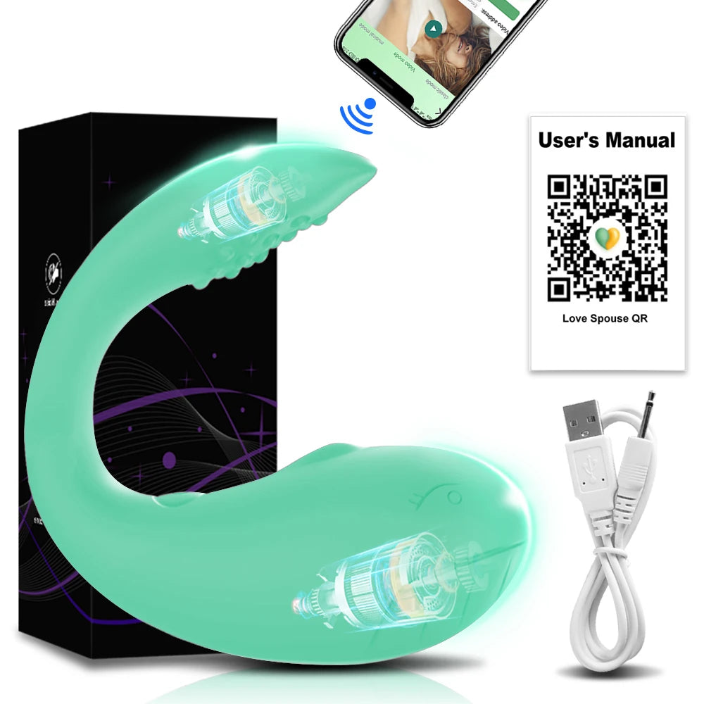 Wireless Bluetooth APP Vibrator Egg for Women Clit Clitoris Stimulator Wearable G Spot Vibrating Female Love Egg Adult Sex Toys