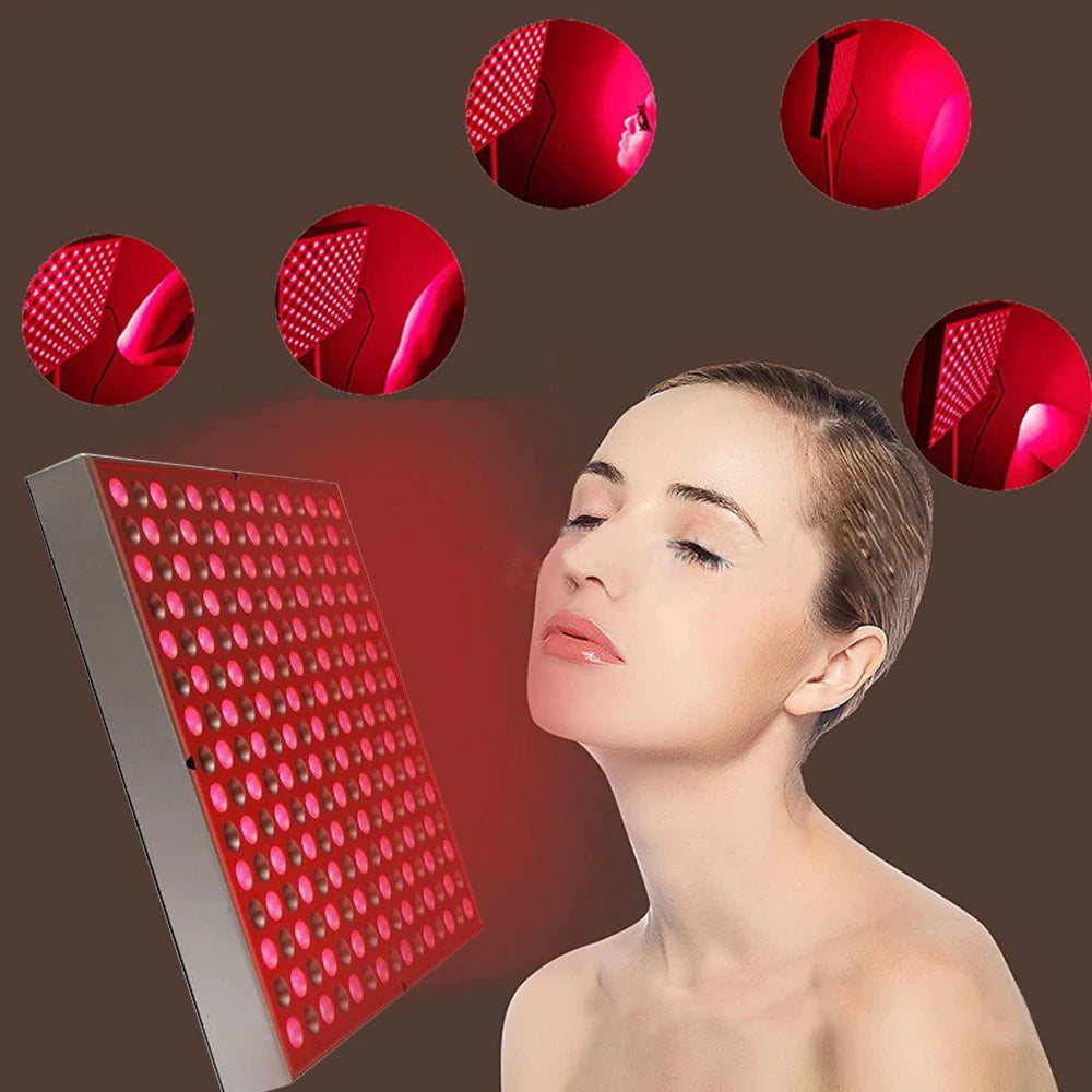 NEW LED Light Therapy Panel 45W Body Pain Relief Treatment 660nm 850nm Near Infrared Full Body Face Anti Aging Red Grow Light