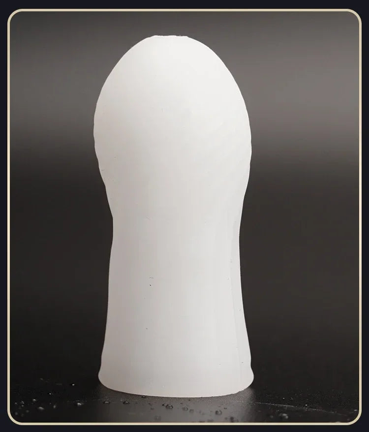 Silicone Mini Penis Sleeve Penis Exerciser Enlargement Sex Toys for Men Masturbation Pocket Pussy Adult Toys Sex Products