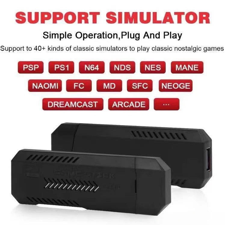 X2 Plus Game 3D HD Retro TV Video Game Console Wireless Controller Mini Emulator for Kids Gifts Classic Arcade for PSP PS1