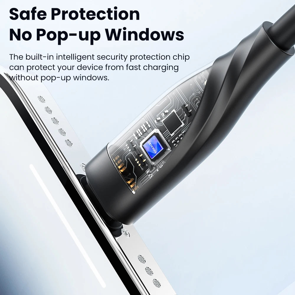 Toocki PD 20W Cable For iPhone 14 13 12 11 Pro Max 8 7 Plus Macbook 2.4A Fast Charging USB C To Lighting Cable Data Wire 1M 2M