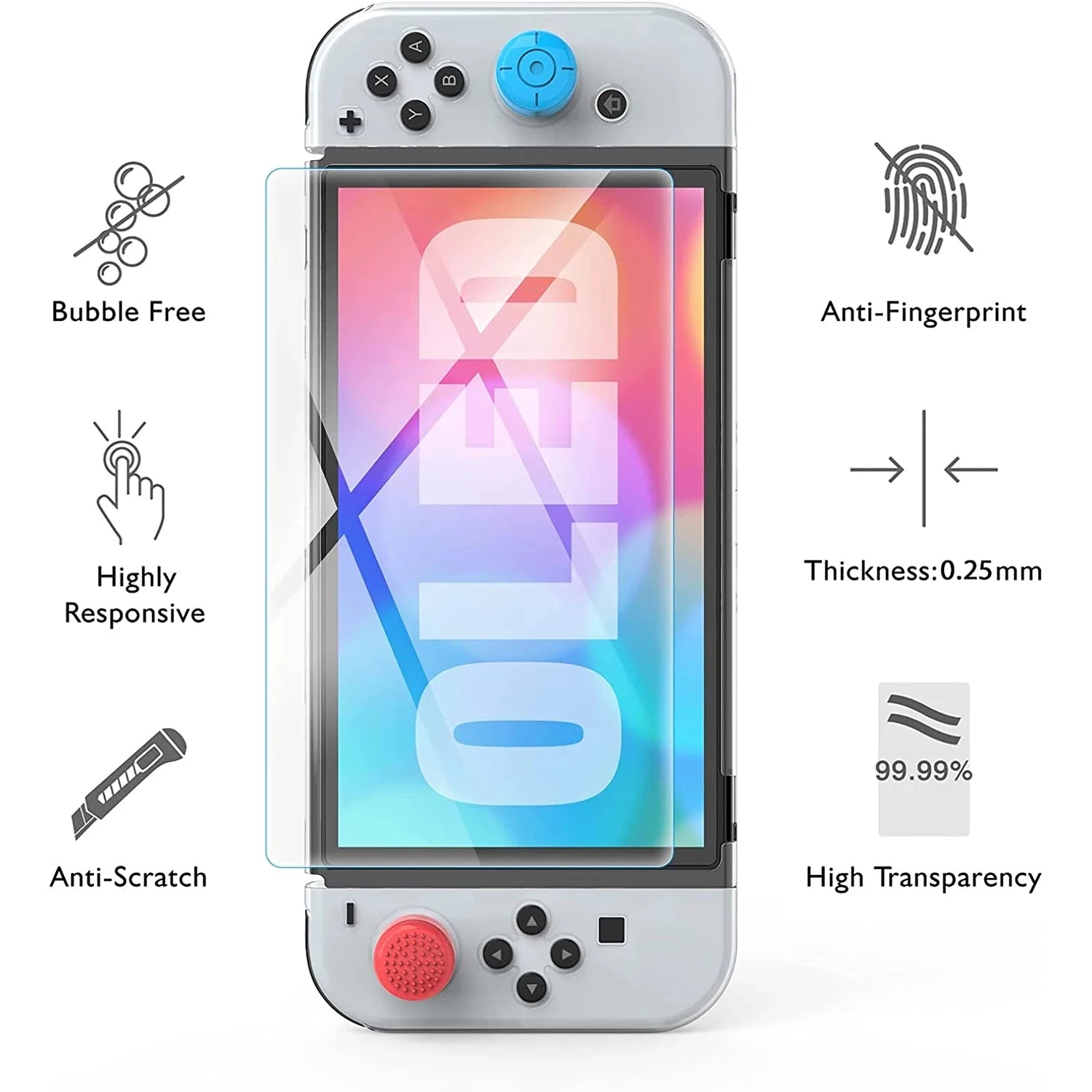 Screen Protector Joy Con Protective Cover Pouch Protector Bag For