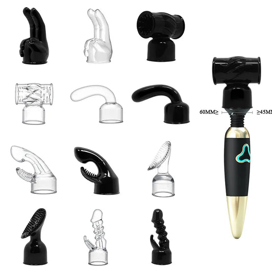 BAILE  Magic Wand  Attachments AV Vibrator Headgear  head cover cap  G-spot Stimulator sex toys sex pussy dildo tooys for man