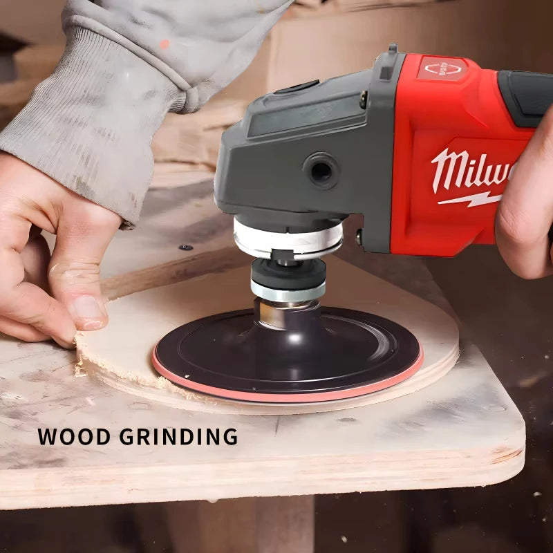 Milwaukee 125mm/100mm Brushless Angle Grinder 3 Gears Variable Speed Electric Cutting Machine 18V Cordless Polishing Machine