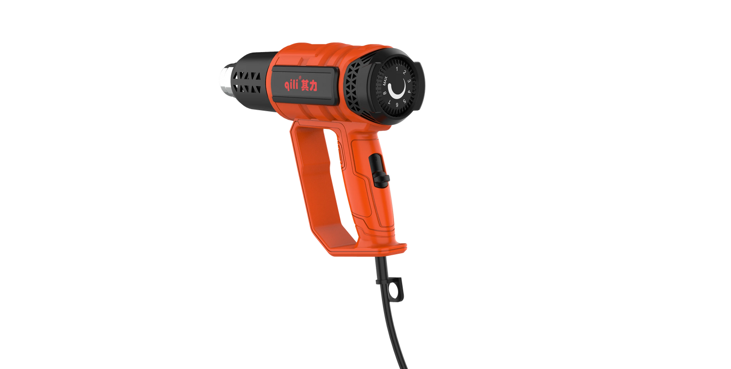 Hot Air Gun LCD Temperatures Adjustable Mini Heat Gun Thermal Blower Shrink Wrapping With Four Nozzles Construction Dryers 110V