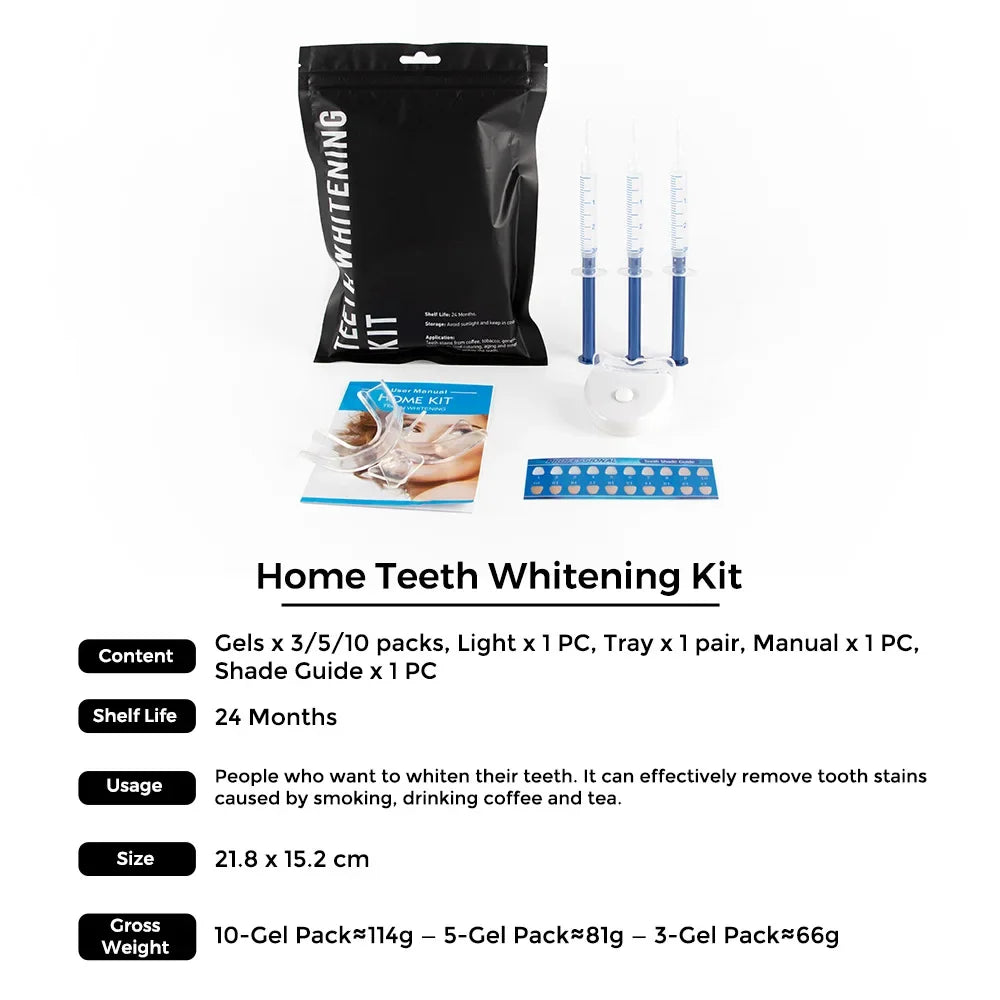 Household tooth whitening instrument Tooth whitening instrument gel cold light tooth cleaner Tooth cleaning