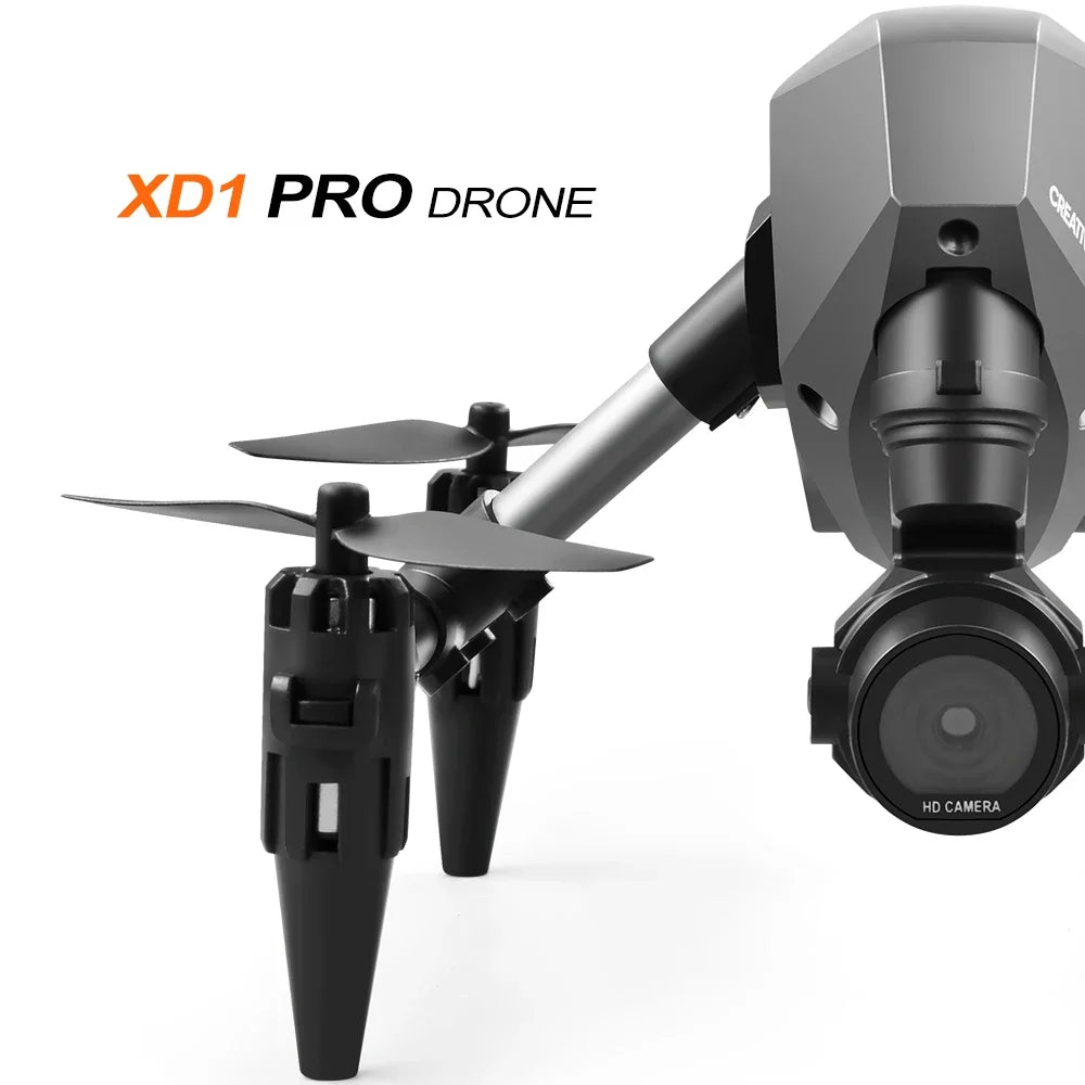 New XD1 Mini Drone FPV Professional 8K Dual Camera 5G WIFI GPS Height Maintaining Four Sides Obstacle Avoidances Quadcopter Toys