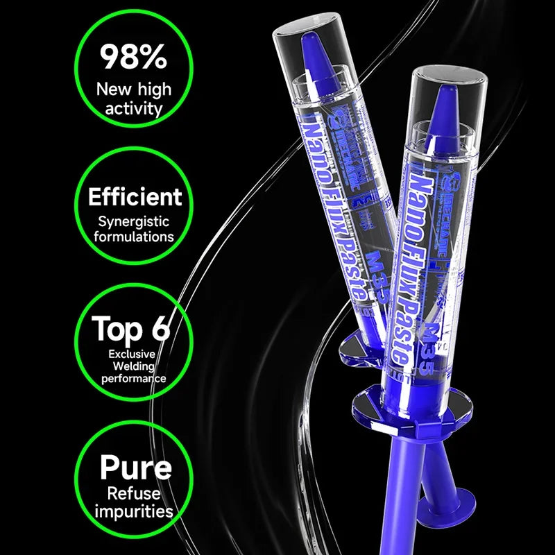 MECHANIC M35 Nano Flux Paste For Electronics PCB IC Mobile Phone Chip CPU LED BGA Repairing Tracky High Performance Welding Tool