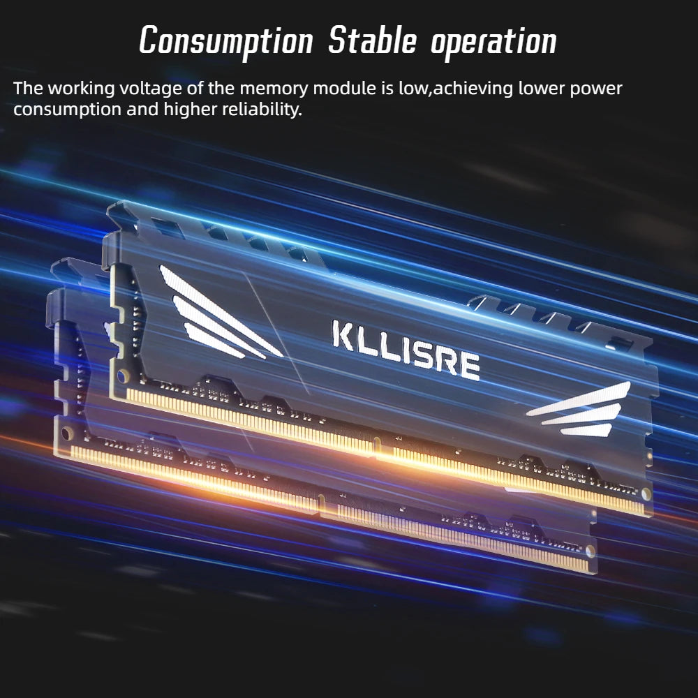 Kllisre DDR4 8GB 3200MHz 3600MHz Desktop Ram Memory