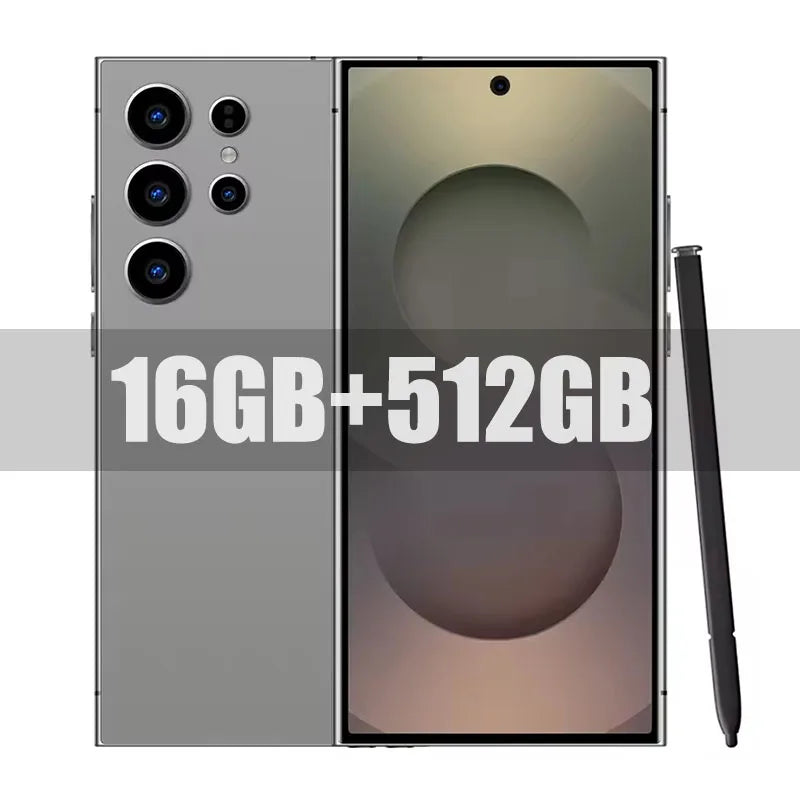 HOT 2025 new S26 Ultra original intelligent 5G dual card dual standby Android 15 system global version 108MP 7800mAh battery