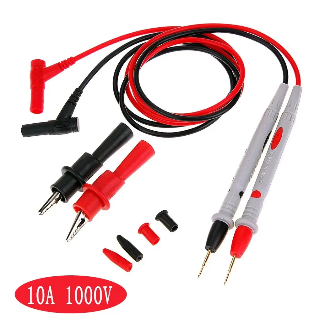 1000V 20A 10A Universal Digital Multimeter Probe Test Leads Pen Tip For Multimeter Feelers Multimeter Wire Cable