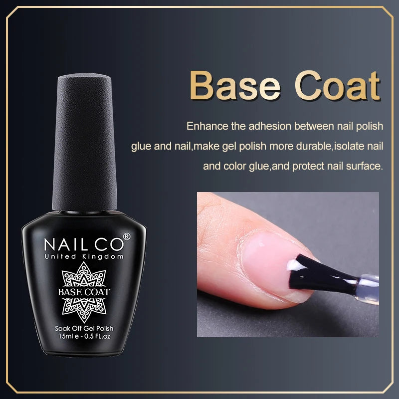 NAILCO Gel Nail Polish 15ml Nail Art Vernis Semi Permanent Soak off UV Gel Polish Gel Manicure Nail Varnish Nail Color Ongles