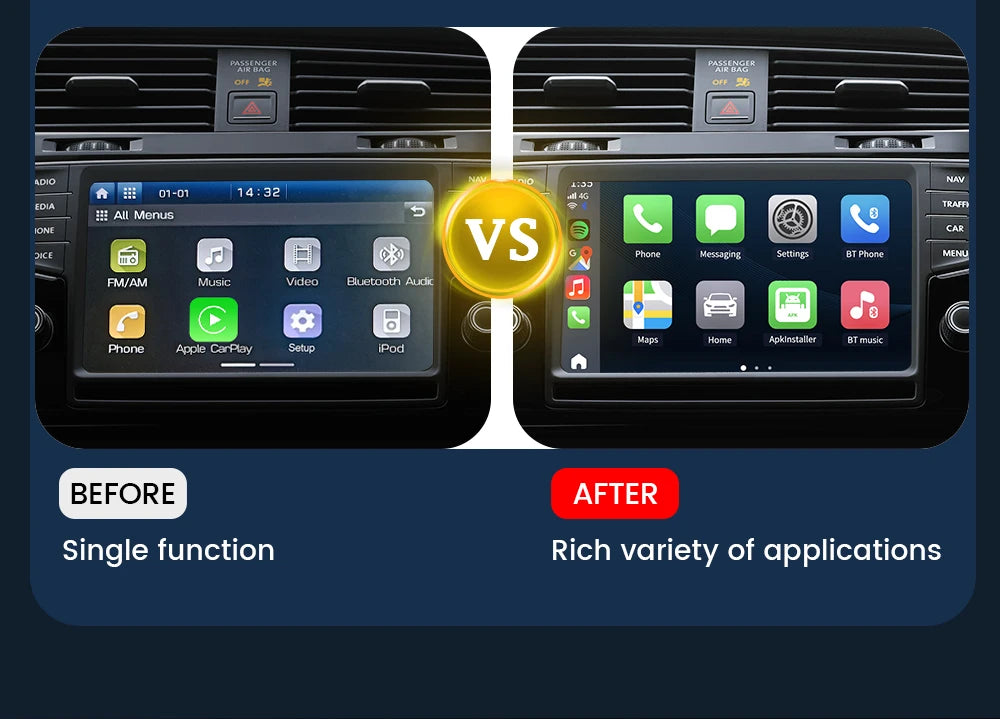 CarlinKit Wireless CarPlay Ai Box Android 13 Plus QCM6125 665 4GLTE for TV or Video Android Auto Car Play Streaming Box 8G+128G