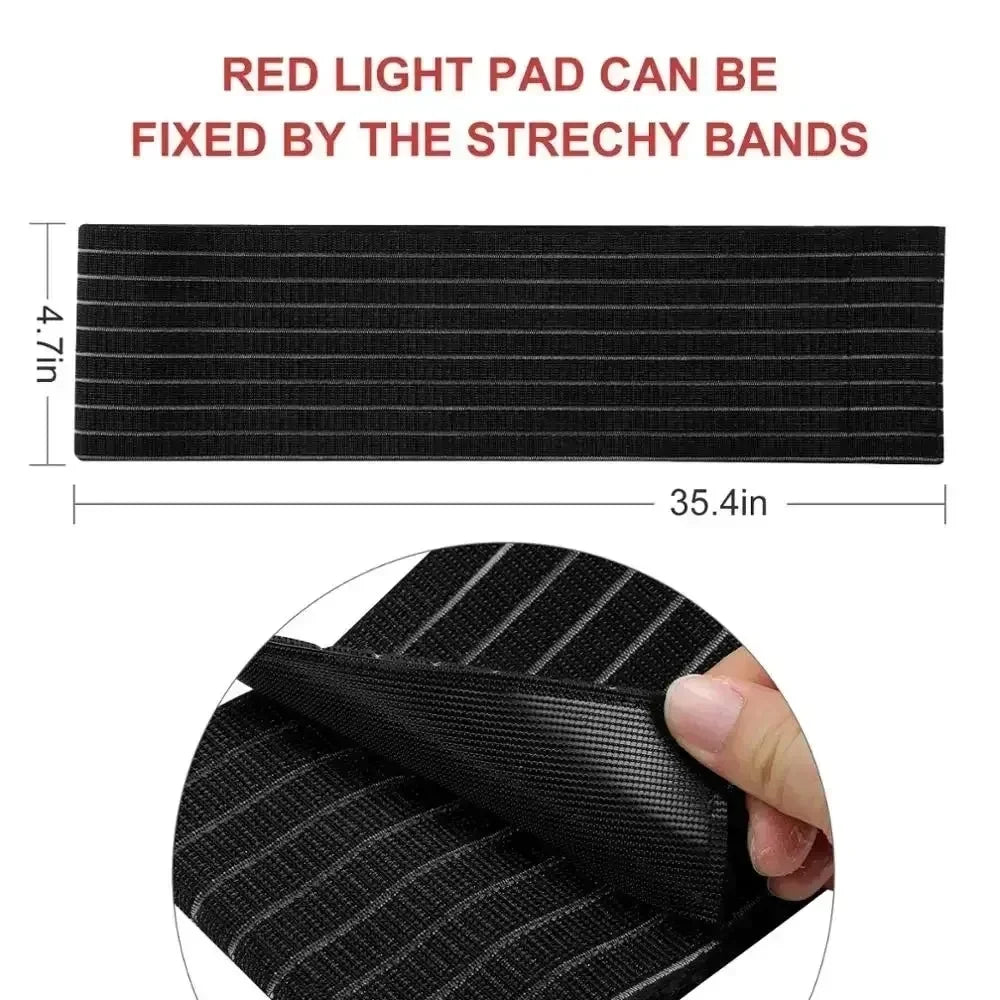 Wholesale LED Red Light Therapy Belt 660&850 nm Infrared Light Therapy Pad for Deep Therapy for Body Joint Muscle Pain Relief