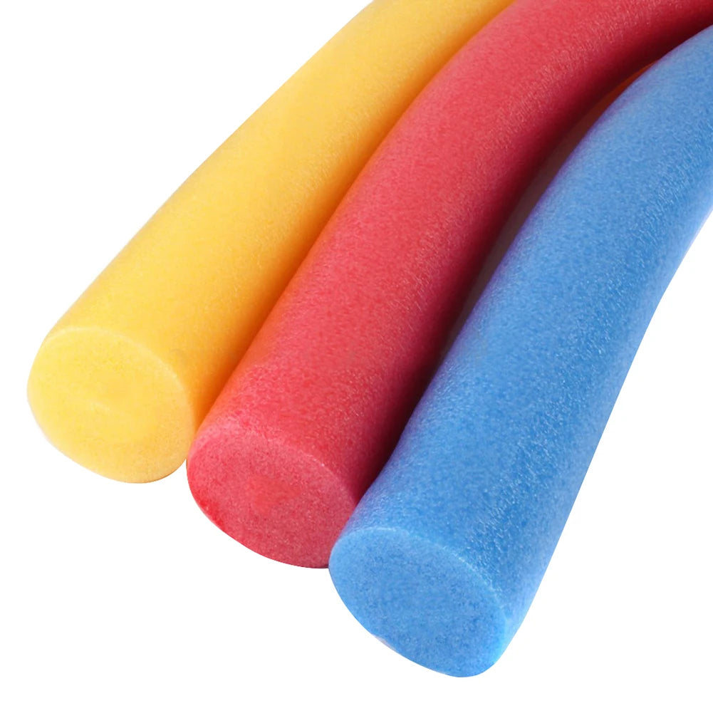 Swimming Pool Noodle Stick Kids Buoyancy Stick Swimming Aid Foam Stick Colorful Float Aid Solid Foam Kids Adult Pool Accessorie