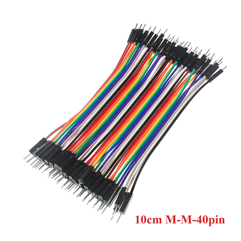 Dupont Line 10/15/20CM 40Pin Male To Male + Male To Female and Female To Female Jumper Wire Dupont Cable for Arduino DIY KIT