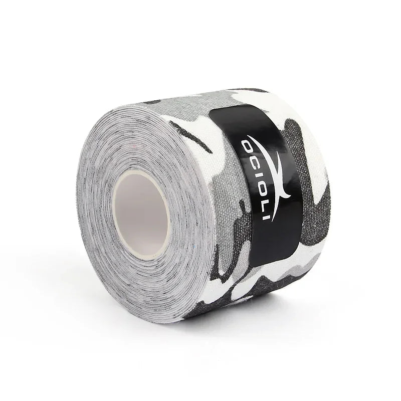 5 Pieces 5mx5cm Kinesiology Tape Sports Safety Tape Bandage Strain Injury Support Waterproof Elastic Physio Kinesiotape Patch