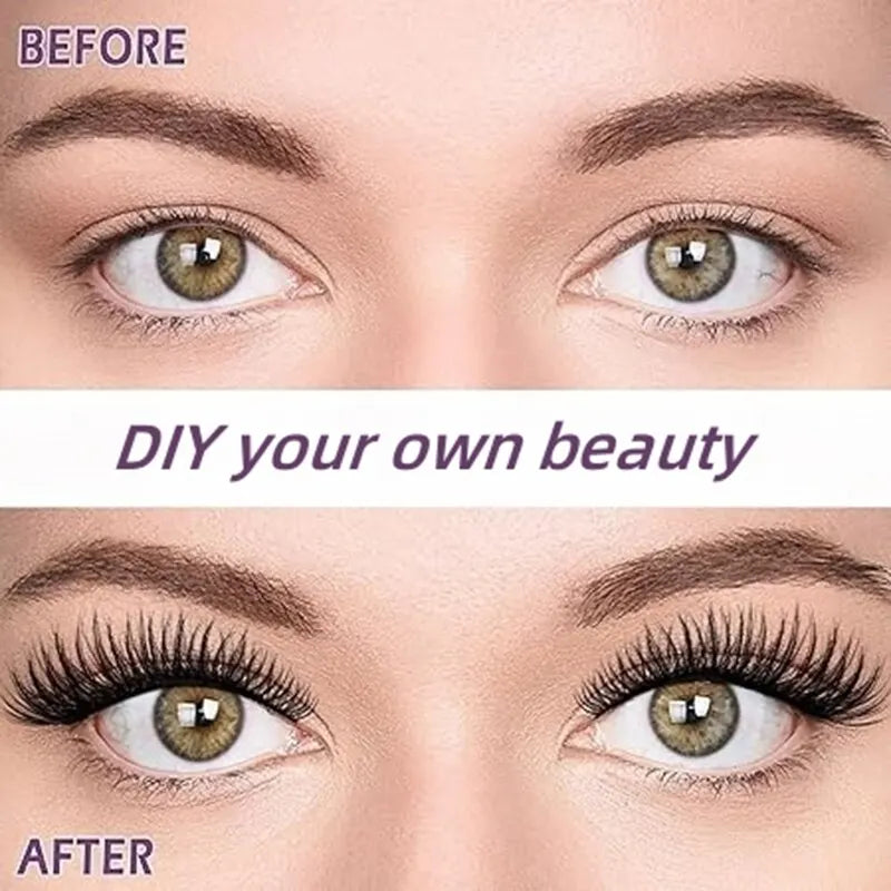 280pcs Individul Claster Eyeash Extension 30D/40D Mix Length DIY Cluster Lashes