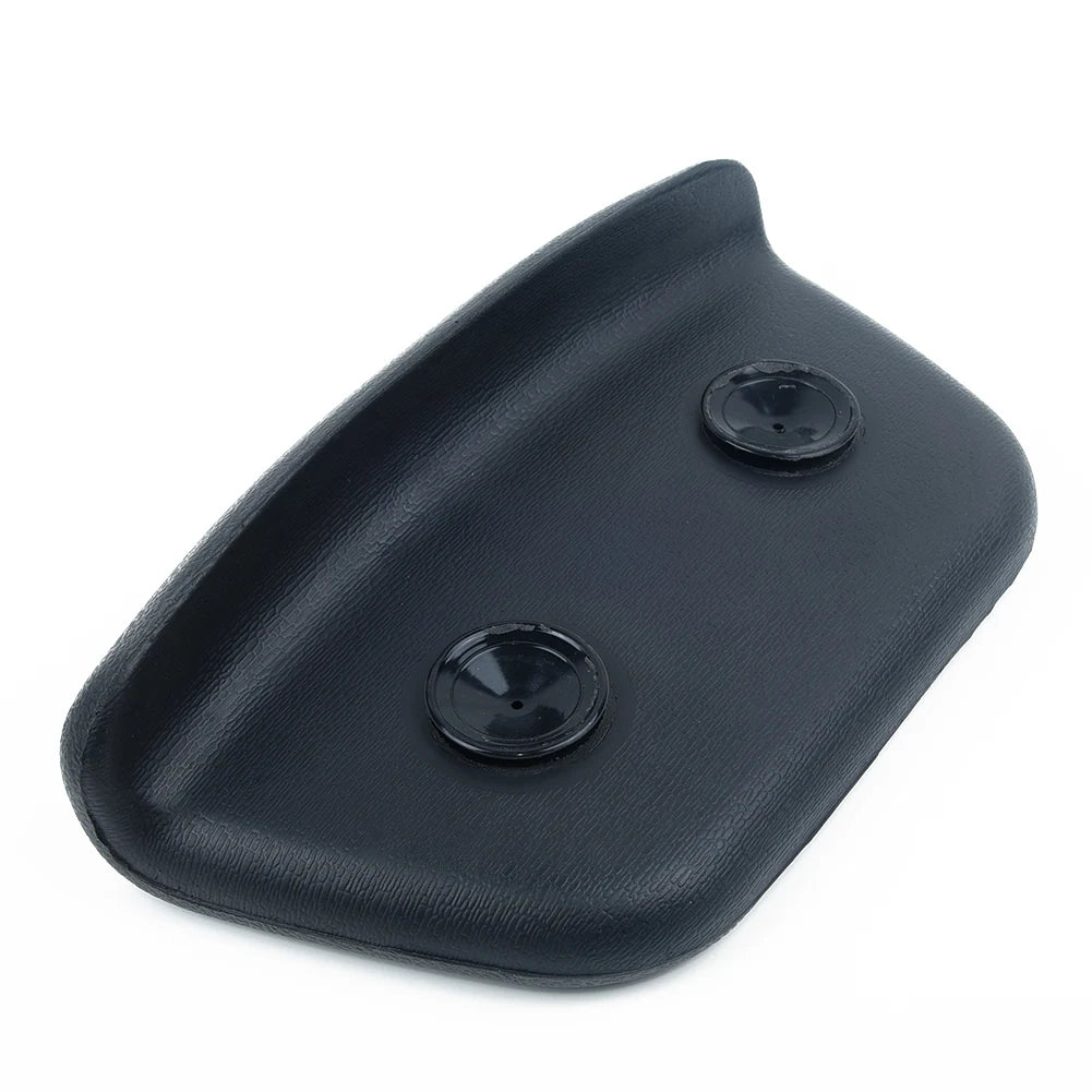 1pc PU Spa Bath Pillow Bathtub Headrest Waterproof Bath Cushion BLACK Bathtub Pillow For Neck Head Support 265*150*60mm