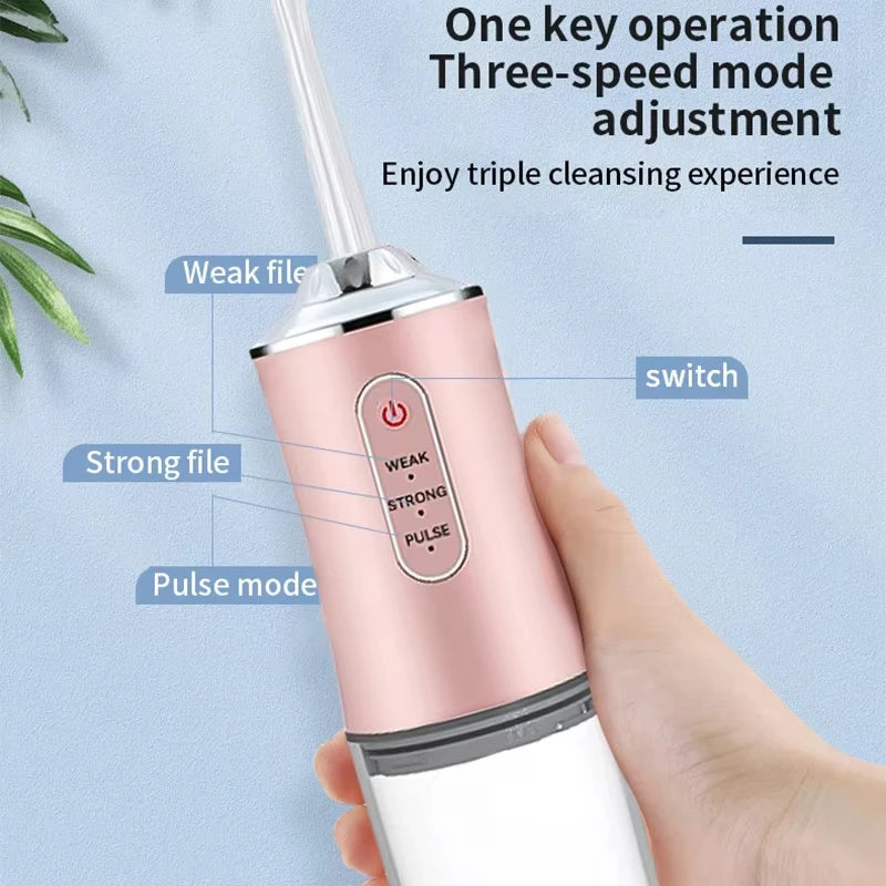 Portable Oral Irrigator Water Flosser Dental Water Jet Tools Pick Cleaning Teeth Washing MachineFloss