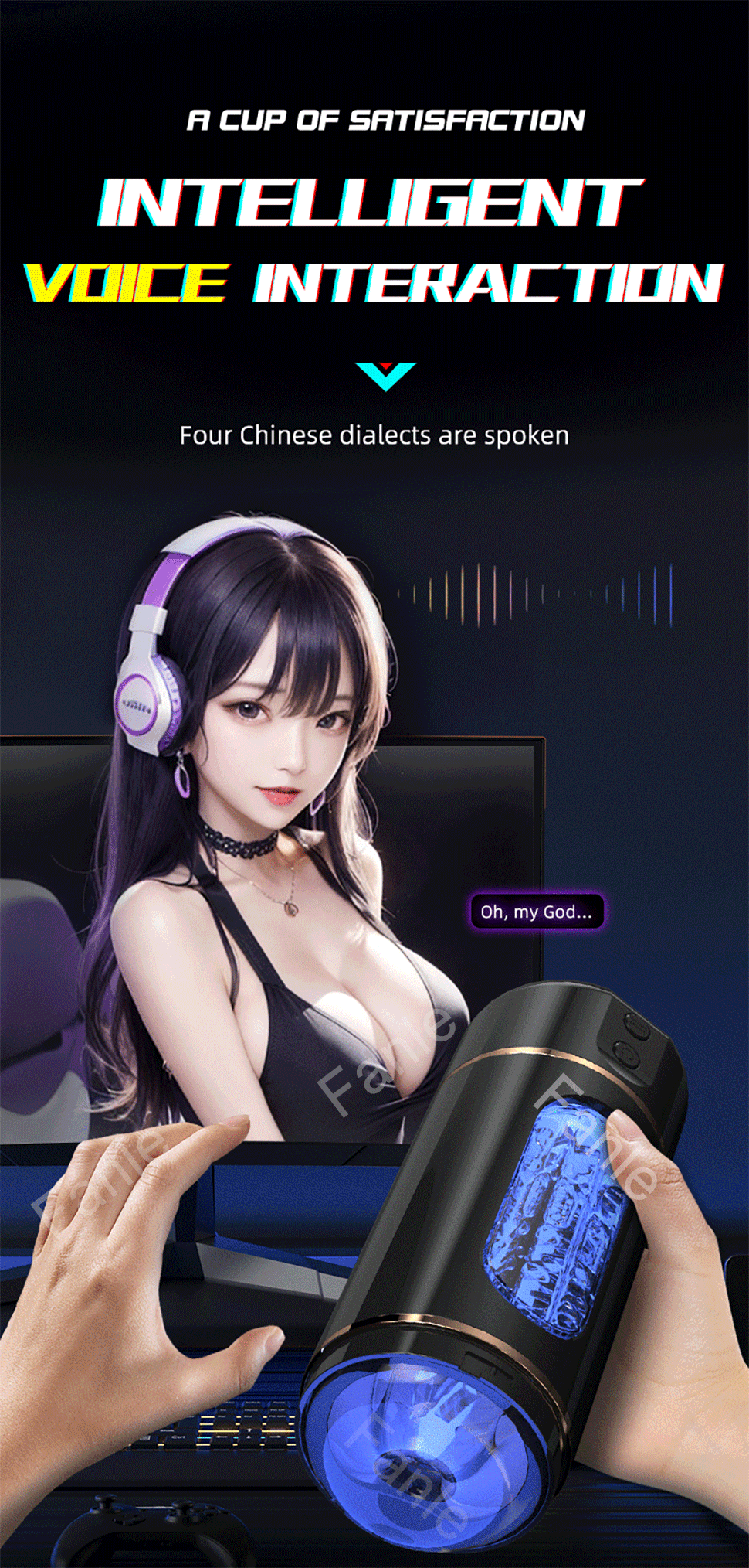 Male Automatic Masturbator Cup Vibration Blowjob Squeezable Pocket Pussy Vagina Penis Oral Sex Machine Toys for Man Adults 18