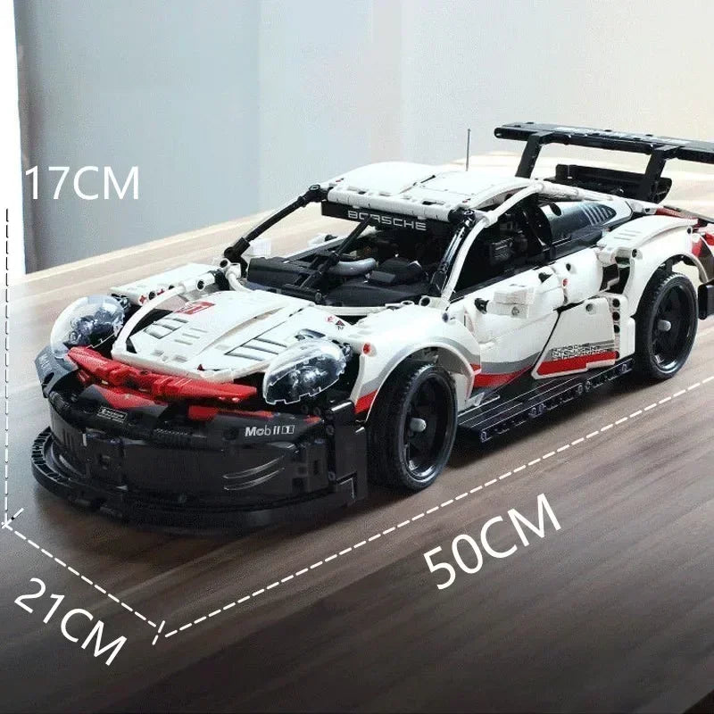 1580Pcs Technical Classic Super Racing APP Remote Control Car Building Blocks Model Bricks Vehicl For Kids Toy Birthday Boy Gift