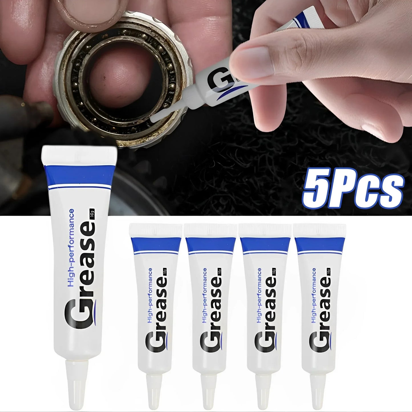 Silicone Lubricant Grease Waterproof Food Grade Lubricating Oil for O Rings Gear Tube Mounted Bearing Sealant Tyre Valve Grease