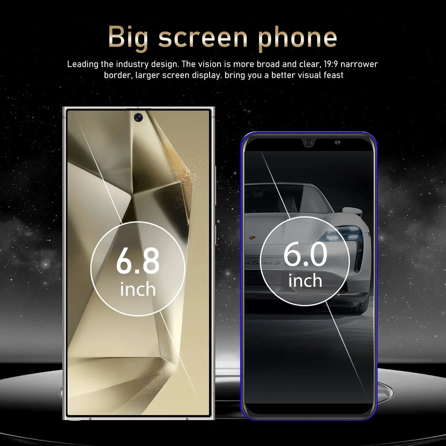S24 Pro,Smartphone  Android,6.8 inch,8GB RAM,256GB ROM,Dual SIM,Mobile phone,Google Play Store,24+48MP,6000mAh,celulares