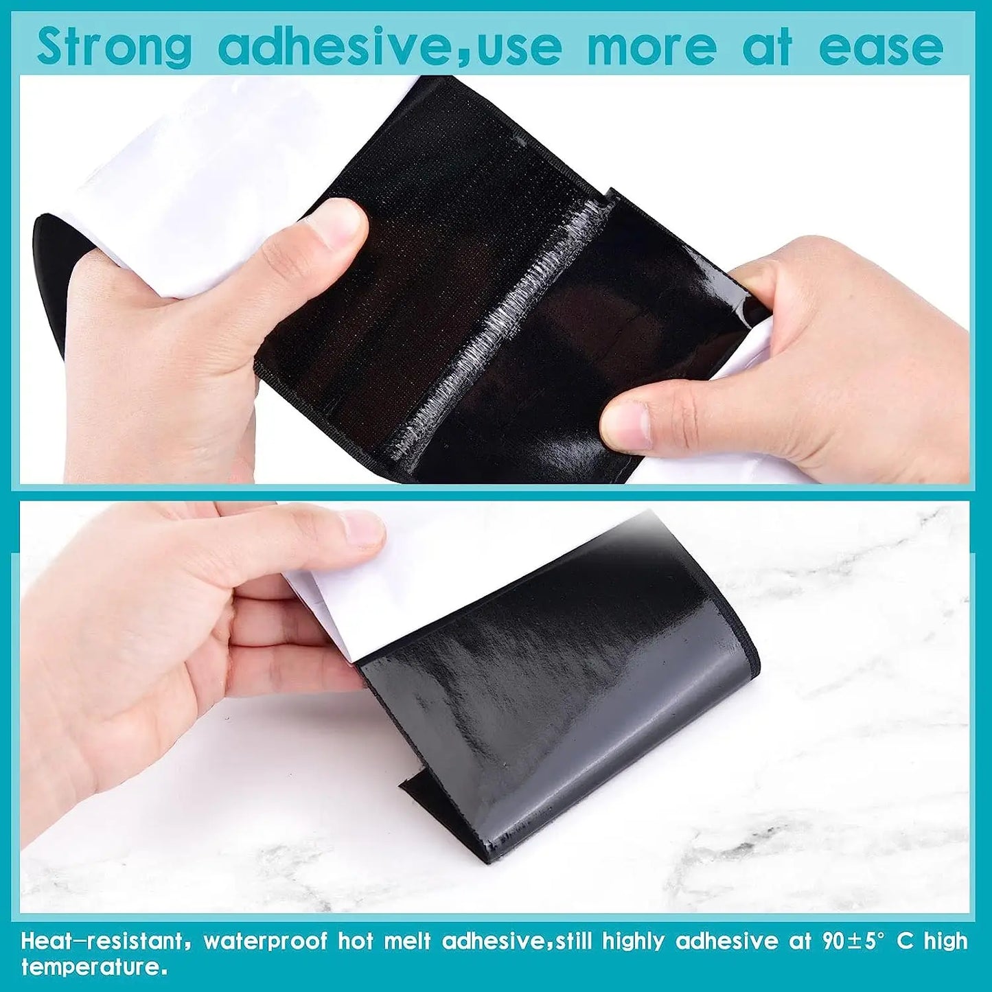 10Meters Strong Self Adhesive Hook and Loop Fastener Tape Magic Strips Industrial Strength Sticky Fastener DIY Craft Accessories