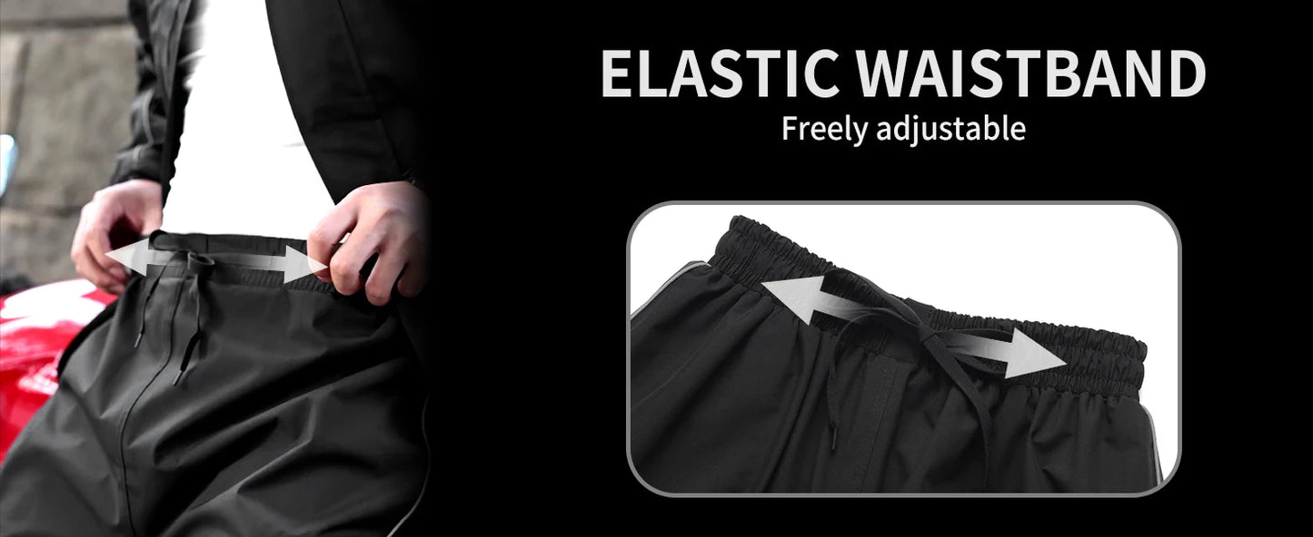Motorcycle Raincoat Men Women Waterproof Motorcycle Rider Raincoat Suit Moto Raincoat Rain Coat Jacket Pants Biker Rain Set