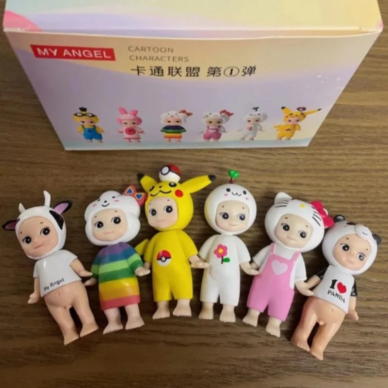 Sonny Angel Harvest Series Blind Box Hellokitty Mymelody Kawaii Hippers Anime Figures Surprise Guess Bag Mystery Box Toys