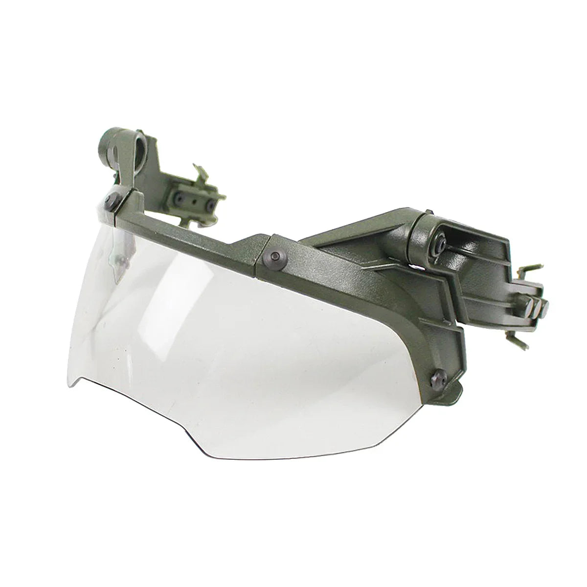 Tactical FAST Helmet Flip Goggles With Half Face Mask Hunting CS Games Airsoft Paintball Mask Helmet Accessories Protect Gear