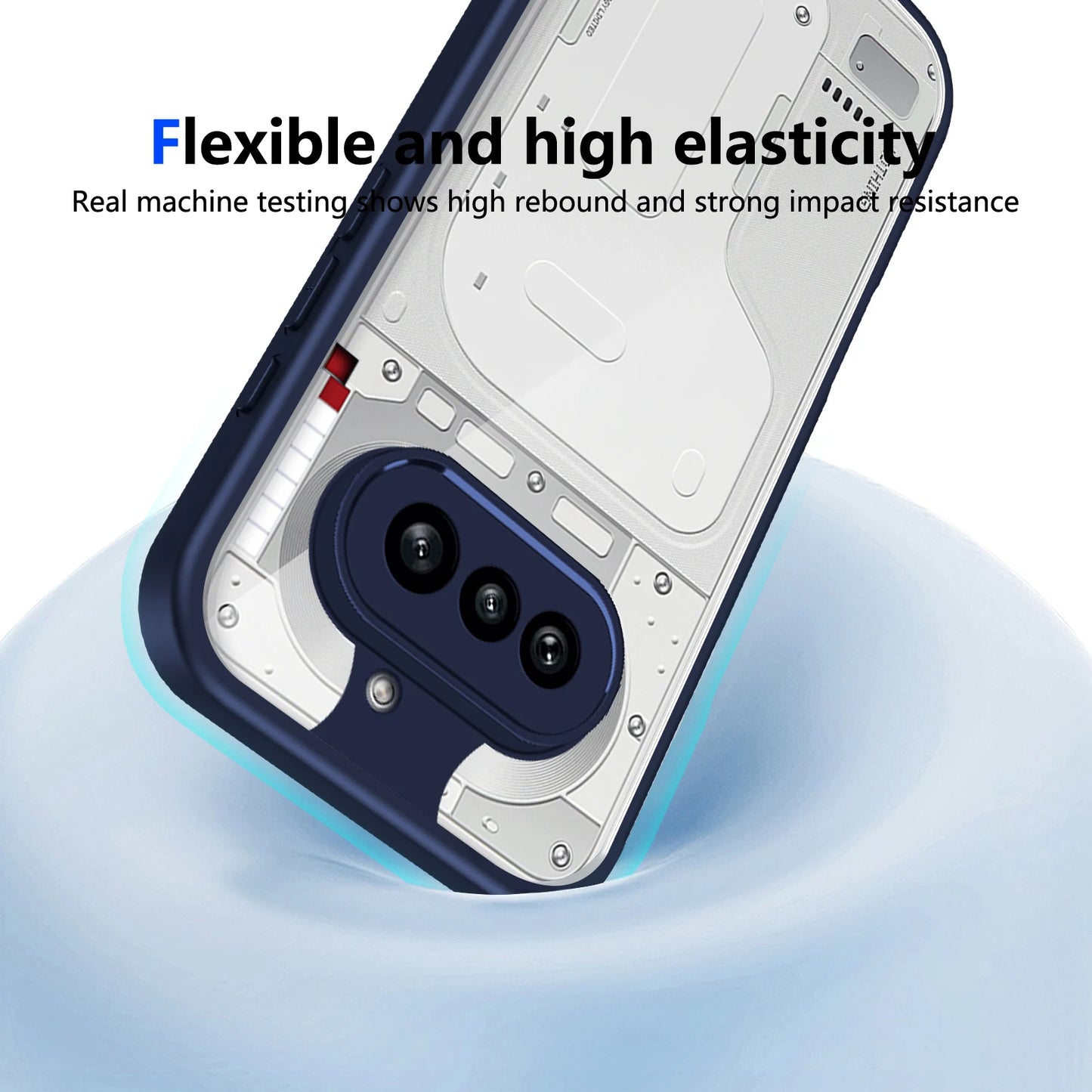 Nothing Phone 4A Case Plating Silicone Bumper Shockproof Clear Back Cover Hard Phone Case for Nothing Phone 4A Phone4A 2026 A069