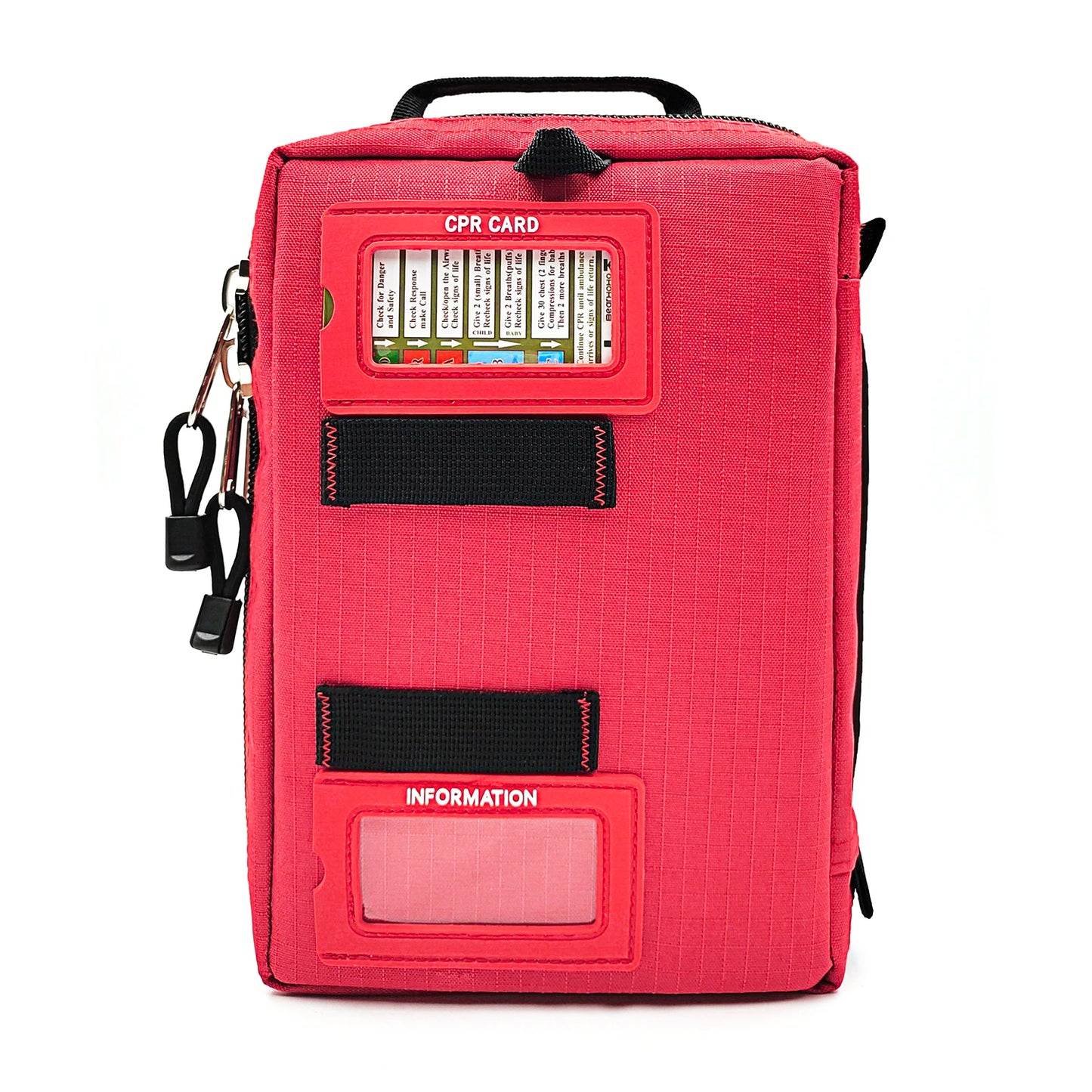 BearHoHoLarge Size Handy First Aid Kit Bag Emergency Kit Medical Rescue Bag for Workplace Home Outdoor Car Travel Hiking Camping