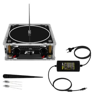Music Tesla Coil Bluetooth/AUX Dual Mode Music Box Artificial Lightning Touchable Audio Input Bluetooth Science Experiments